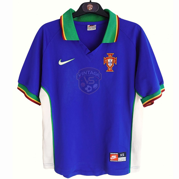 Portogallo terza maglia storica del partita 3a maglia da calcio sportswear da uomo 1997-1998